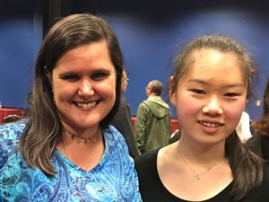 Calla Xu named 1 of 3 All State Pianists in 2018-2019 by Texas Music Educators Association